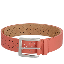 Phive Rivers Women''s Coral Leather Belt - PR1199
