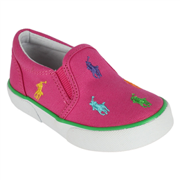 Polo Ralph Lauren Bal Har Bour Repeat Child Shoe 91439-Fuchsia