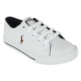 Polo Ralph Lauren Scholar Child Shoe 991353-White