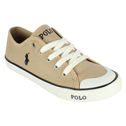 Polo Ralph Lauren Carlisle Junior Shoe 991735-Khaki