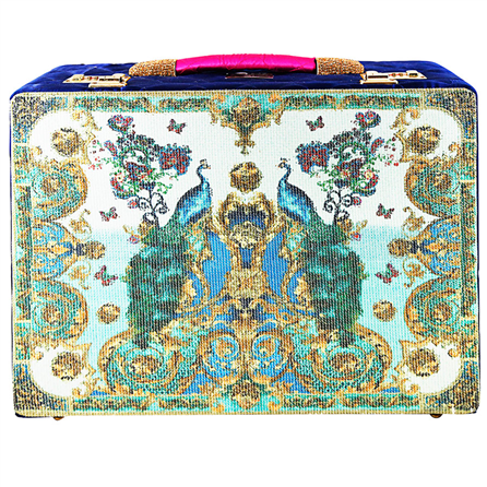 Dancing Peacock Trousseau Trunk PGBT05