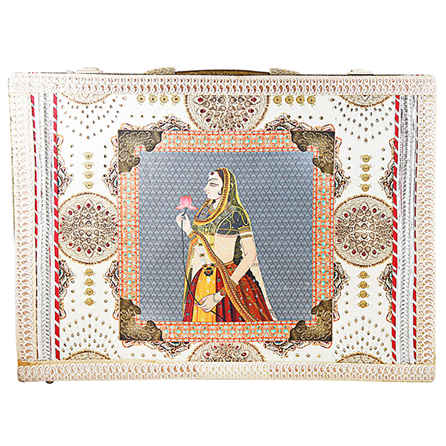 Lady with lotus Trousseau Trunk PGBT07