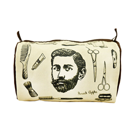 Beard Print toiletry Travel Pouch PGUB11