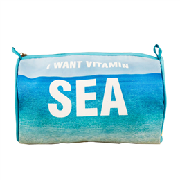 Beach Print Travel Pouch PGUB013