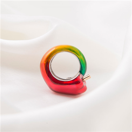 Multicolored Enamel Ring  R1 1281