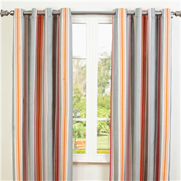 Maspar Combs & Line Red 1 Door Curtain  - PN-CMBLN-RD12357