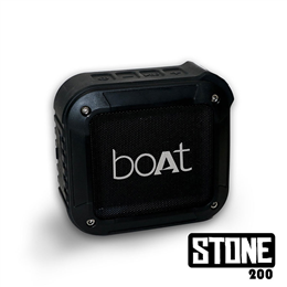 boAt Stone 200 Portable Bluetooth Speakers (Black)