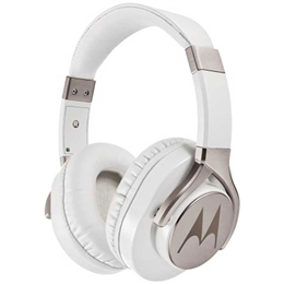 Motorola Pulse Max Wired Headset With Mic - White