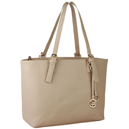 Lino Perros Women's Fashion Hand Bag - LWHB01944BEIGE