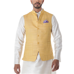 Yellow Waist Coat - IICWCPH-001