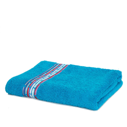  Maspar Waltz Bequiling Print Blue 1 Medium Towel TL-BQLPR-BL26404