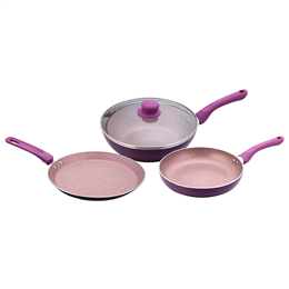 Wonderchef Royal Velvet Plus Set Purple - 63152298