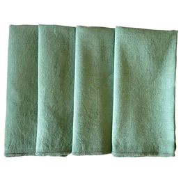 Varsha Co Pale Olive Napkin Set of 4 - 177004