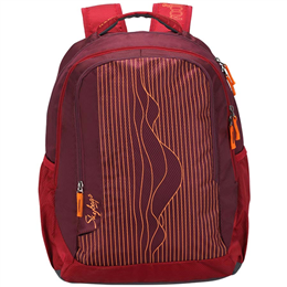 Skybags Footloose Helix 01 Backpack Red - BPHELFS1RED