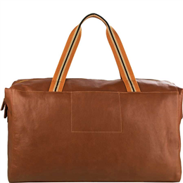 Hidesign Men's Leather Duffle Bag-Tubman 1344 Tan 