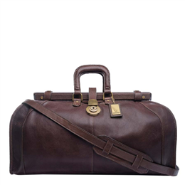Hidesign Men's Duffle Bag - Safari Brown