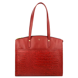 Hidesign Women's Leather Shoulder Bag-SB Fabiola 01 Red Marsala 