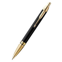 Parker Odyssey Black Lacquer Gold Trim Ball Pen