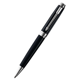 Parker Ambient Black Lacquered Chrome Trims Ballpoint Pen