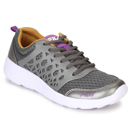 FILA Women's Dark Grey & Gold Alexa Lite Lifestyle Shoe - 11004040