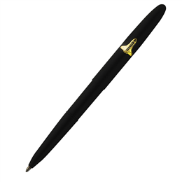 Fisher Space Pen- Bullet Black Ballpoint Pen with Shuttle Emblem WP00456