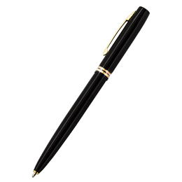 Fisher Space Pen- Cap-O-Matic Shiny Black Lacquer Ballpoint Pen WP00482