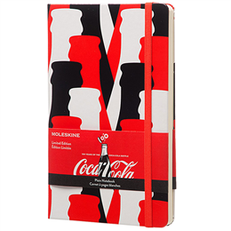 Moleskine Coca-Cola Large Plain Limited Edition Notebook WP15555