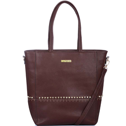 Caprese Women's Emma Large Tote Burgundy - TEEMMLGBUR