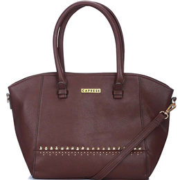 Caprese Women's Emma Medium Satchel Burgundy - SLEMMMDBUR