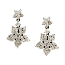 Blues Jewellery-Classic Floral Drop Earring DE0060