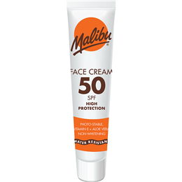Malibu SPF 50 Face Sun Cream with High Protection 40ml EM902