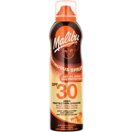 Malibu SPF 30 Aerosol Dry Oil 175ml A223