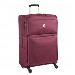 Delsey Joras Soft 78Cm Purple Large Trolley Case 00344082108E9