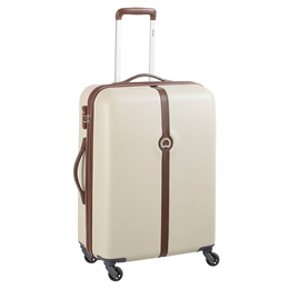 Delsey Clava Hard 55Cm Dark Beige Cabin Trolley Case 00344980107