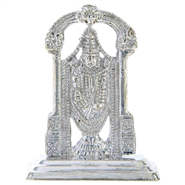 Sri Jagdamba Pearls Silver Balaji Idol