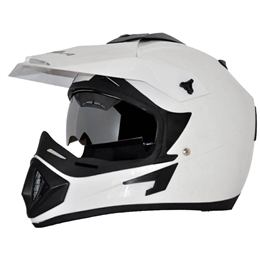 Vega Offroad D-V White Helmet