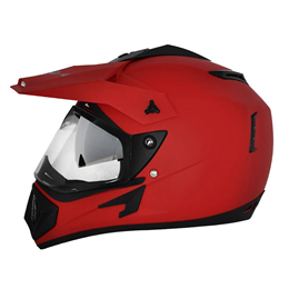 Vega Offroad D-V Dull Red Helmet