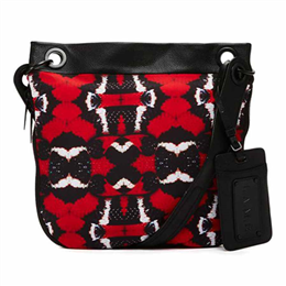 L.A.M.B. Enola Handbag - Red & Black