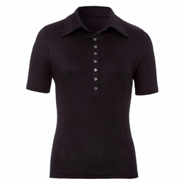 Falke Women's Polo Shirt - Black