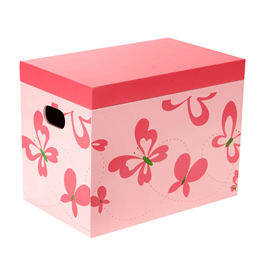 Closed Storage Box - Butterfly CB-BFL-P