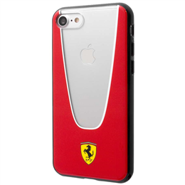 Skywater Scuderia Ferrari Transparent iPhone 7,8 Plus - Aperta Red