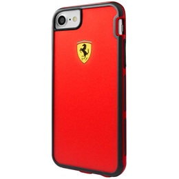 Skywater Shock Hard Case Bi-Material Racing Shield iPhone 7,8 - Red