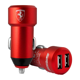 Skywater Scuderia Ferrari Car Charger 4.8A 