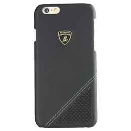 Skywater Aventador D6 Genuine Leather Fiber Back Cover for iPhone 6