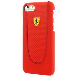 Skywater Scuderia Ferrari Pit Stop Hard Case PU iPhone 7,8 - Red