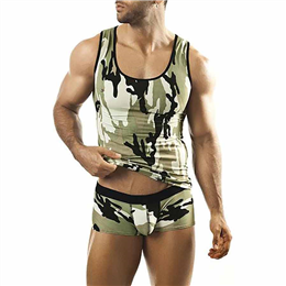 Joe Snyder Men Tank Top - Camouflage