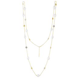 Isharya Twinkling Star Necklace - White