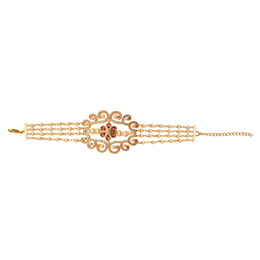 Suneet Varma Flower Cascade Bracelet