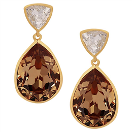 Isharya Classic Brilliance Earring - Champagne