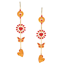 Manish Arora Scarab Shoulder Duster Earring